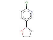 2-CHLORO-5-(<span class='lighter'>TETRAHYDROFURAN</span>-2-YL)PYRIDINE
