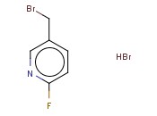 5-(BROMOMETHYL)-2-FLUOROPYRIDINE <span class='lighter'>HYDROBROMIDE</span>