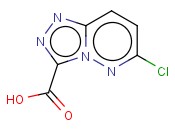 6-CHLORO-<span class='lighter'>1,2,4</span>-TRIAZOLO[4,3-B]PYRIDAZINE-3-CARBOXYLIC ACID