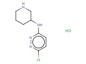 6-氯-N-3-哌啶基-3-<span class='lighter'>哒</span><span class='lighter'>嗪</span>胺盐酸盐