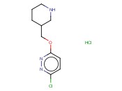 3-氯-6-(3-哌啶基<span class='lighter'>甲</span><span class='lighter'>氧基</span>)哒嗪<span class='lighter'>盐酸盐</span>