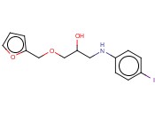 N-[3-(FURAN-2-YLMETHOXY)-2-HYDROXYPROPYL]-<span class='lighter'>4-IODOANILINE</span>
