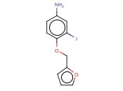 4-(FURAN-2-YLMETHOXY)-<span class='lighter'>3-IODOANILINE</span>
