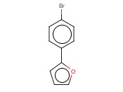 2-(4-<span class='lighter'>BROMOPHENYL</span>)FURAN