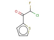 2-CHLORO-2-FLUORO-1-(2-THIENYL)-ETHANONE