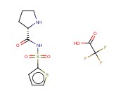 N-(2-噻吩磺酰<span class='lighter'>基</span>)-L-脯氨酰胺<span class='lighter'>三</span>氟<span class='lighter'>乙酸</span>盐