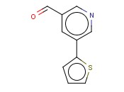 5-(THIOPHEN-2-<span class='lighter'>YL</span>)<span class='lighter'>PYRIDINE</span>-3-CARBALDEHYDE