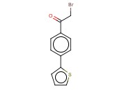 2-<span class='lighter'>溴</span>-1-[4-(2-<span class='lighter'>噻吩</span>基)苯基]-1-乙酮