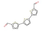<span class='lighter'>2,2</span>':5',2''-<span class='lighter'>TERTHIOPHENE-5,5</span>''-<span class='lighter'>DICARBOXALDEHYDE</span>