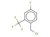 1-(<span class='lighter'>chloromethyl</span>)-4-fluoro-2-(<span class='lighter'>trifluoromethyl</span>)benzene