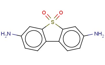 5,5-DIOXO-5H-5LAMBDA(6)-<span class='lighter'>DIBENZOTHIOPHENE</span>-3,7-DIAMINE