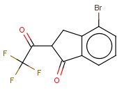 4-BROMO-2-TRIFLUOROACETYL-1-<span class='lighter'>INDANONE</span>