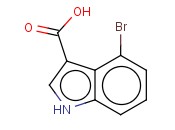4-<span class='lighter'>溴</span>-1H-<span class='lighter'>吲哚</span>-3-<span class='lighter'>羧酸</span>