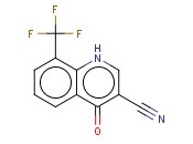 <span class='lighter'>3-QUINOLINECARBONITRILE</span>, 1,4-DIHYDRO-4-OXO-8-(TRIFLUOROMETHYL)-