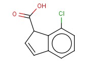 7-CHLORO-1H-<span class='lighter'>INDENE</span>-1-CARBOXYLIC ACID