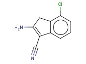 2-AMINO-7-CHLORO-1H-<span class='lighter'>INDENE</span>-3-CARBONITRILE