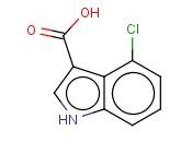 4-<span class='lighter'>CHLOROINDOLE</span>-3-CARBOXYLIC ACID