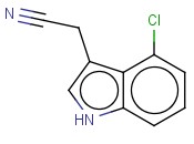 4-<span class='lighter'>CHLOROINDOLE</span>-3-ACETONITRILE