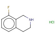 8-氟-1,2,3,4-四氢<span class='lighter'>异</span>喹啉<span class='lighter'>盐酸盐</span>