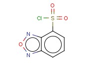 <span class='lighter'>2,1,3-BENZOXADIAZOLE-4-SULFONYL</span> <span class='lighter'>CHLORIDE</span>