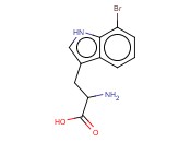 7-<span class='lighter'>溴</span><span class='lighter'>色氨酸</span>