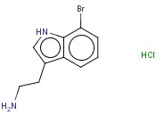 2-(7-溴-1H-<span class='lighter'>吲哚</span>-3-基)乙胺<span class='lighter'>盐酸盐</span>