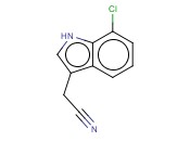 7-<span class='lighter'>CHLOROINDOLE</span>-3-ACETONITRILE