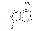 7-AMINO-3-<span class='lighter'>CHLOROINDOLE</span>