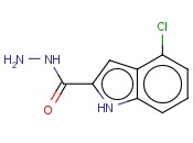 4-<span class='lighter'>CHLOROINDOLE</span>-2-CARBOHYDRAZIDE