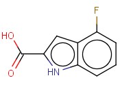 4-<span class='lighter'>氟</span><span class='lighter'>吲哚</span>-2-<span class='lighter'>甲酸</span>