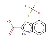 4-(三氟<span class='lighter'>甲</span><span class='lighter'>氧基</span>)-1H-<span class='lighter'>吲哚</span>-2-<span class='lighter'>羧酸</span>