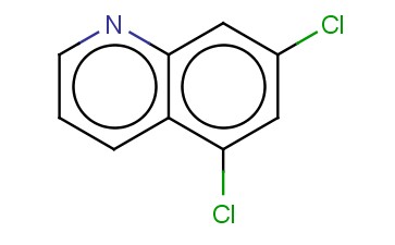 5,7-二氯<span class='lighter'>喹啉</span>