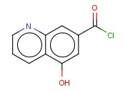 5-<span class='lighter'>HYDROXYQUINOLINE</span>-7-CARBONYL CHLORIDE