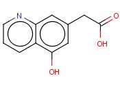 5-<span class='lighter'>HYDROXYQUINOLINE</span>-7-ACETIC ACID