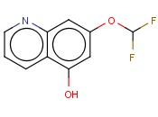 7-(DIFLUOROMETHOXY)-5-<span class='lighter'>HYDROXYQUINOLINE</span>