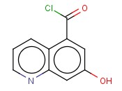 7-<span class='lighter'>HYDROXYQUINOLINE</span>-5-CARBONYL CHLORIDE