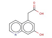 7-<span class='lighter'>HYDROXYQUINOLINE</span>-5-ACETIC ACID