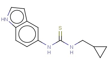 N-(CYCLOPROPYLMETHYL)-N'-1H-INDOL-5-YL-THIOUREA