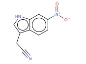 6-硝基吲哚-3-<span class='lighter'>乙</span><span class='lighter'>腈</span>