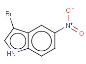 3-溴-5-硝基<span class='lighter'>吲哚</span>