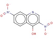 3,7-DINITRO-4-<span class='lighter'>HYDROXYQUINOLINE</span>
