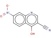 <span class='lighter'>3-QUINOLINECARBONITRILE</span>, 4-HYDROXY-7-NITRO-