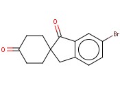 6'-BROMOSPIRO[CYCLOHEXANE-1,2'-<span class='lighter'>INDENE</span>]-1',4(3'H)-DIONE