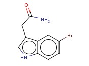5-溴<span class='lighter'>吲哚</span>-3-<span class='lighter'>乙酰胺</span>