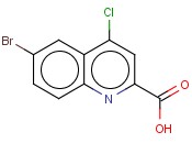 6-<span class='lighter'>溴</span>-4-氯-2-<span class='lighter'>喹啉</span>甲酸