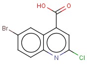 6-<span class='lighter'>溴</span>-2-氯-4-羧酸<span class='lighter'>喹啉</span>