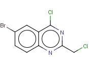6-BROMO-4-CHLORO-2-(CHLOROMETHYL)QUINAZOLINE
