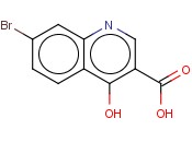7-<span class='lighter'>溴</span>-4-羟基-3-<span class='lighter'>喹啉</span>羧酸
