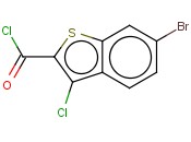 3-氯-6-溴-2-苯并<span class='lighter'>噻吩</span><span class='lighter'>甲</span><span class='lighter'>酰</span>氯