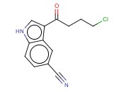 3-(4-<span class='lighter'>氯</span>-1-氧代丁基)-1H-<span class='lighter'>吲哚</span>-5-甲腈